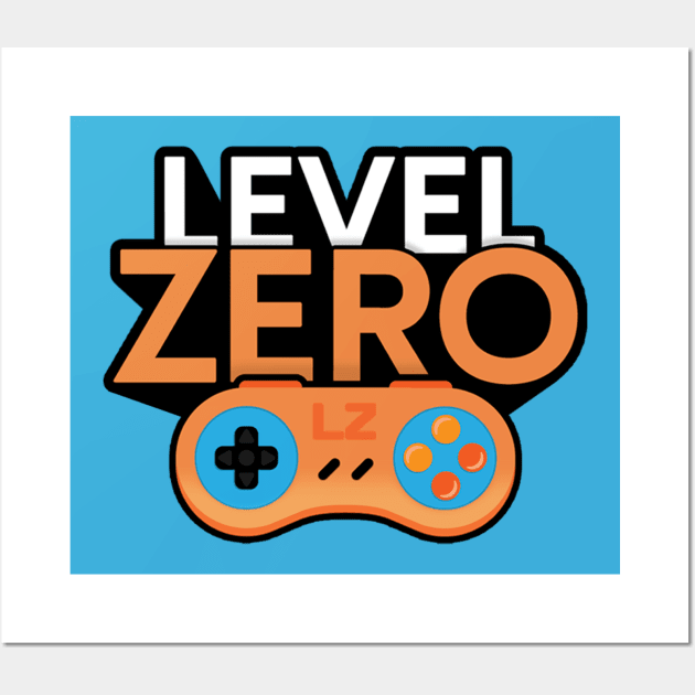 Level Zero Logo Wall Art by Level Zero